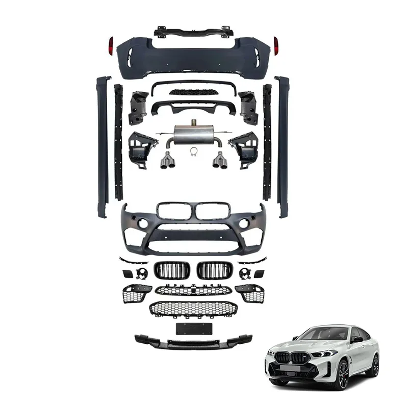 X6 m-hiệu SuấT phong cách phụ kiện xe hơi New Car bumpers chuyển đổi body Kit đối với BMW X6 F16