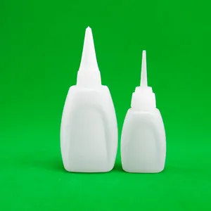 502 HDPE Cyanoacrylate 병 15g 용량 플라스틱 스포이드 플라스틱 제조용 화학 물질 용 스크린 인쇄