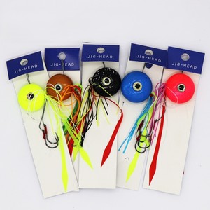 Vente en gros <span class=keywords><strong>de</strong></span> leurres <span class=keywords><strong>de</strong></span> pêche en queue <span class=keywords><strong>de</strong></span> cheval avec têtes plombées pour la pêche en haute mer - Product Image 3