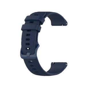 Bracelet en silicone à motif à carreaux pour Samsung Galaxy Watch 5 Pro 16/18/20/22 mm, bracelets de montre intelligente pour bracelet de poignet Garmin - Product Image 2