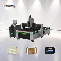 Router CNC de 7.5Kw y 4 Ejes con Control Mach3, Motor Servo de Transmisión por Engranajes de Eje Único para Corte de Madera y Metal