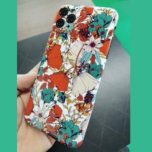 Coque de téléphone glaçure givrée à motif personnalisé pour Iphone 15 13 14 Pro 11 TPU + <span class=keywords><strong>PC</strong></span> Coque de téléphone portable créative de haute qualité - Product Image 2