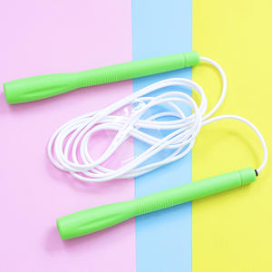 เชือกกระโดดความเร็วสูง TPU สีขาว ทนความเย็น สำหรับการฝึกซ้อมฟิตเนสเด็กและการแข่งขันกระโดดเชือก - Product Image 3