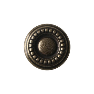 Vintage Solid Hole Furniture Hardware Accessories: <strong>Drawer</strong> Cabinet Handle for American-<strong>style</strong> Cabinets and Wardrobes (Zinc Alloy) - Product Image 5