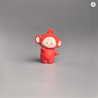 1 pièce Figurine de table en résine, série Teletubbies, modèle créatif, exquis et mignon, cadeau d'anniversaire pour hommes et femmes