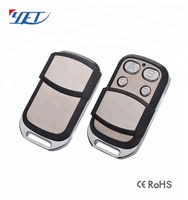 Télécommande sans fil YET046 à code d'apprentissage 433,92 MHz avec indicateur LED pour porte de garage en métal 12V
