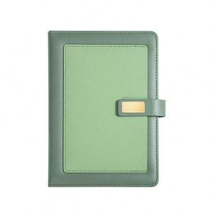 Wholesale Promotional Luxury Notebook <b>Journal</b> for Gift Custom Luxury Diary Blue PU Leather Notepad Corporate Gift Set With Pen - Product Image 5