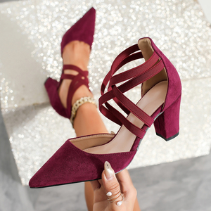 Zapatos <span class=keywords><strong>de</strong></span> Baile Latino para Mujer con Cintas Cruzadas, para Rumba, Samba, Chachachá, Jazz, <span class=keywords><strong>Ballet</strong></span>, Vals, con Correa Ajustable, para Competencia - Product Image 1