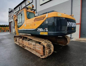 Excavatrice sur chenilles multifonctionnelle d'origine coréenne d'occasion Hyundai HX220HD Moteur Yanmar Pompe à engrenages à haut rendement Roulement en bon état - Product Image 3