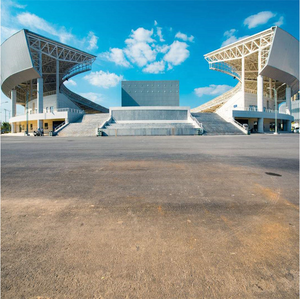 Fertig leichte stahlkonstruktion stadion tribünen