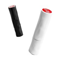 Prix usine – Nouveau tampon en plastique style rouge à lèvres pour signature, DIY, petit tampon personnalisé en plastique