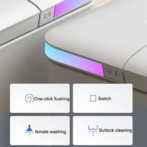 Toilette intelligente en céramique à faible coût avec capteur de chasse automatique, bidet électrique, <span class=keywords><strong>WC</strong></span> intelligent, toilette en céramique pour hôtel - Product Image 3