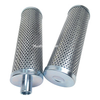 Cartouche de filtre à huile hydraulique d'exosquelette d'acier au carbone de fibre de verre pliée de 10 microns 60mm * 200mm personnalisent le filtre hydraulique
