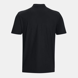 Chemises polo de golf pour hommes de haute qualité personnalisées, noires, avec fermeture éclair, col zippé, t-shirts polo tendance pour hommes - Product Image 4