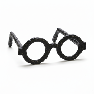 Antiguo negro gafas de sol escritorio y mesa escultura de aluminio para restaurante y Hotel Metal alta calidad Venta caliente escultura de mesa - Product Image 1