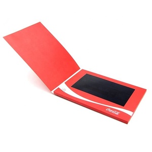 Crea Tarjetas de Visita Interactivas con Pantalla LCD, Folletos Promocionales, Folletos de <span class=keywords><strong>Video</strong></span> A5, Invitaciones y Material de Marketing - Product Image 1