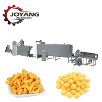Ligne de production de machines à extruder des boules soufflées, des snacks gonflés et des céréales soufflées