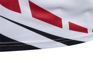 Été Nouveau Style Hommes Polo à manches courtes Sublimation Imprimé Lapel Collar Tee Basketball Training Sport Top - Product Image 5