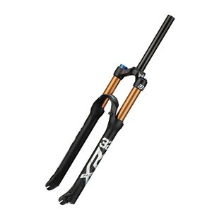 Horquilla Delantera para Bicicleta de Montaña Krsec, con Bloqueo Rápido, Amortiguación de Aire, Control de Línea Cónica Recta, Corona de Aluminio, Piezas de Ciclismo - Product Image 6