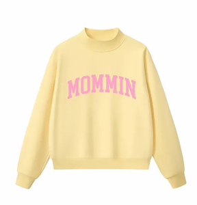 <span class=keywords><strong>Felpa</strong></span> Boutique a Collo Alto e Maniche Lunghe per Bambini e Bambine, Giallo, Rosa, Grigio e Blu Navy, <span class=keywords><strong>Felpa</strong></span> Personalizzata per Bambini - Product Image 2