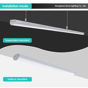 Noonlight 30W 40W 60W 80W 4ft 8ft Cct Potencia Ajustable Bahía baja Escalera lineal Lámpara con sensor de movimiento - Product Image 5
