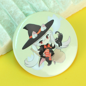 Lingban Wholesale Custom Logo Round Shape PU <strong>Button</strong> Badge <strong>Pins</strong> - Product Image 3