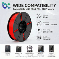 Filamen Printer 3D Becreative Upgraded PLA+ Kinerja Tinggi Alternatif ABS Diameter 1.75mm Suhu Pencetakan 205-215