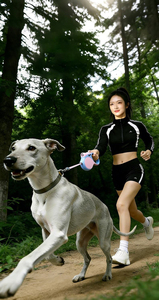 3/5 Meter Retractable <b>Dog</b> Leash Nylon Ribbon Pet Traction Rope for Small <b>Dogs</b> - Product Image 5