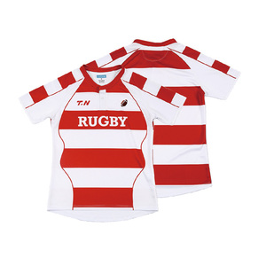 Wholesale price latest 100% polyester sports rugby uniforms jersey customize - Product Image 2