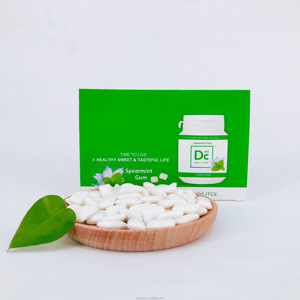 Emballage de <span class=keywords><strong>tube</strong></span> de xylitol DC24 Halal chewing-<span class=keywords><strong>gum</strong></span> dent friendly variété menthe verte chewing-<span class=keywords><strong>gum</strong></span> sucré sans sucre - Product Image 6