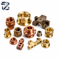 Pièces de prototypage rapide en laiton, cuivre et bronze, revêtement poudré haute précision, fabrication sur mesure, service OEM, services CNC