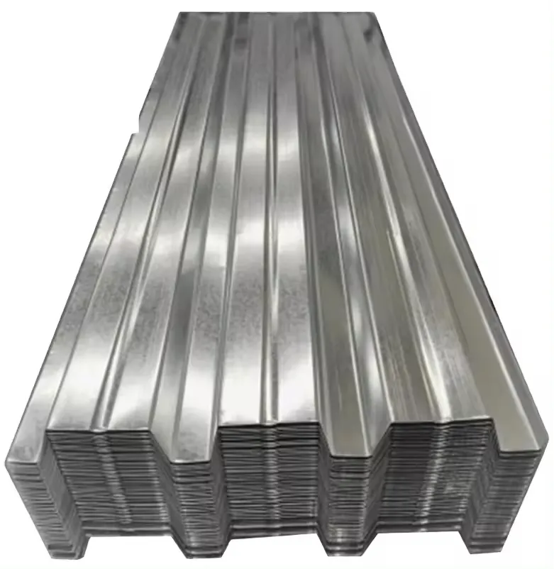 Chapas onduladas galvanizadas Chapas de aço de ferro para telhados de metal corrugado Chapas de telhado de zinco galvanizado