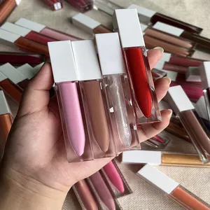 Choose From 80 Shades 50pcs/lot Custom Logo Lipgloss Wholesale Private Label Matte Lip Gloss Liquid Lipstick