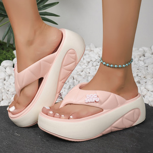 Nouvelles sandales d'été en EVA à semelles épaisses de 5 cm, style Herrickway, <span class=keywords><strong>pour</strong></span> femmes, à porter à l'extérieur, augmentant la taille, semelles souples, résistantes à l'usure - Product Image 3