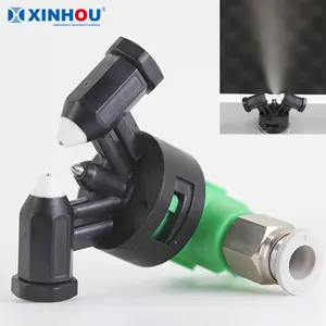 Ugello di nebulizzazione dell'aria del sistema di nebulizzazione dell'acqua della nebbia asciutta del mini umidificatore del micron di plastica