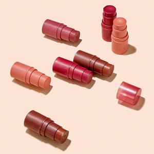 Marque privée Blush luxueusement crémeux Stick Smooth Sans cruauté aux animaux Vegan Mineral Make Up Highlight Blush - Product Image 4