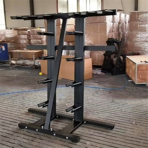 Juego de Barra con Pesas LET MELLS Actualizado, Diseño de Boca de Cocodrilo, Material PU, 20 kg, Soporte para Barra de 40 kg, para Levantamiento de Pesas - Product Image 2