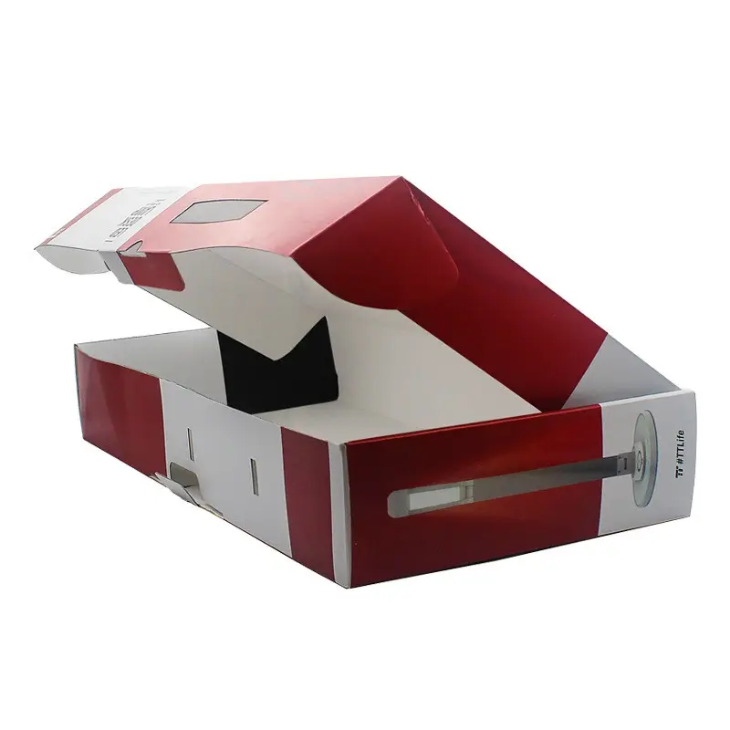 Scatola regalo personalizzata di marca personalizzazione scatola per scarpe impilabile per riporre le scarpe