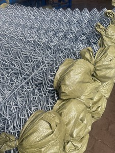 Chuỗi liên kết hình thoi dệt lưới dày <span class=keywords><strong>5mm</strong></span> mạ kẽm kim cương lốc xoáy lưới Chuỗi liên kết hàng rào rockfall bảo vệ lưới - Product Image 4