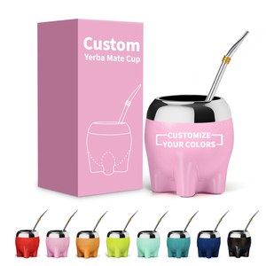 Set Premium per Yerba Mate con Bombilla, Cannuccia per Tè, Decorazione a Stelle Colorate Scintillanti, Acciaio Inossidabile 304, per Tazze da Caffè - Product Image 1