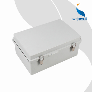 Saipwell Outdoor /Underway IP66 Anti-corrosion Project Box Polycarbonate Enclosure and Box with hinges and SS buckles