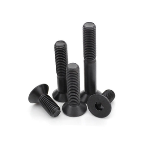 Vis autotaraudeuses à tête plate CSK usinées CNC de haute qualité pour métal, bois, zinguées ou en acier inoxydable - Product Image 4