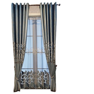 Nhà Máy Trực Tiếp Nhà Cung Cấp Hoa Thiết Kế In Rèm Cửa Cho Phòng Khách Cửa Sổ - Product Image 4