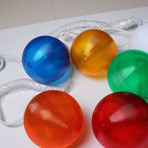 Luci a Stringa LED per Esterni <span class=keywords><strong>con</strong></span> Globo Acrilico da 6 Pollici, 9 Colori, per Patio, <span class=keywords><strong>Tenda</strong></span>, Natale e Campeggio - Product Image 6