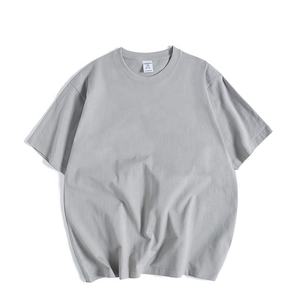 Custom 250g Alta Qualidade HeavyWeight Plain Oversized Tshirt Impressão Bordado Personalizado Em Branco 100% Algodão Gota Ombro T-Shirt - Product Image 4