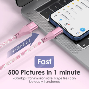 <span class=keywords><strong>Cable</strong></span> USB A-C de Cuero Colorido <span class=keywords><strong>con</strong></span> Certificación MFi de 5V y 1m, <span class=keywords><strong>con</strong></span> Conductor de Cobre Estañado, Ecológico y Portátil para <span class=keywords><strong>iPhone</strong></span> y iPad - Product Image 6