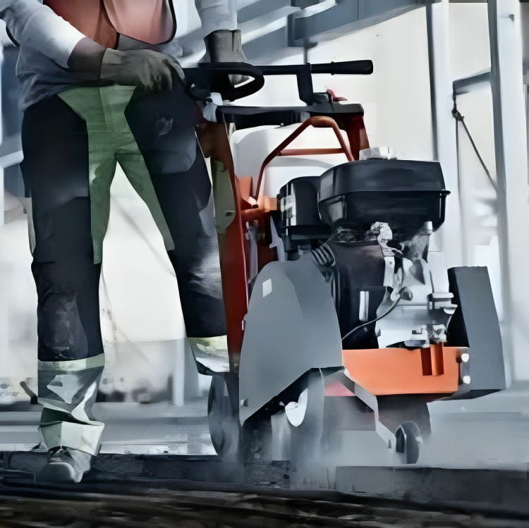 Husqvarna FS 400 LV асфальт и бетонорез с двигателем для Husqvarna канавочный резак