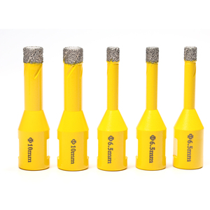 Đầu khoan kim cương 6MM-150MM, mũi khoan lỗ cho sứ, đá cẩm thạch, đá granite, mũi khoan hàn chân không - Product Image 4