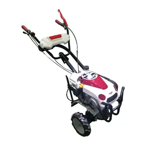 MinI agricultural farming compact home use rotavator walking tractor mini power tiller cultivators portable