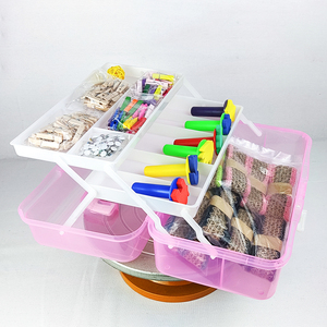 Organizador de primeros auxilios con materiales divertidos, todo en uno, caja de snacklebox de múltiples capas, contenedor para carga - Product Image 3